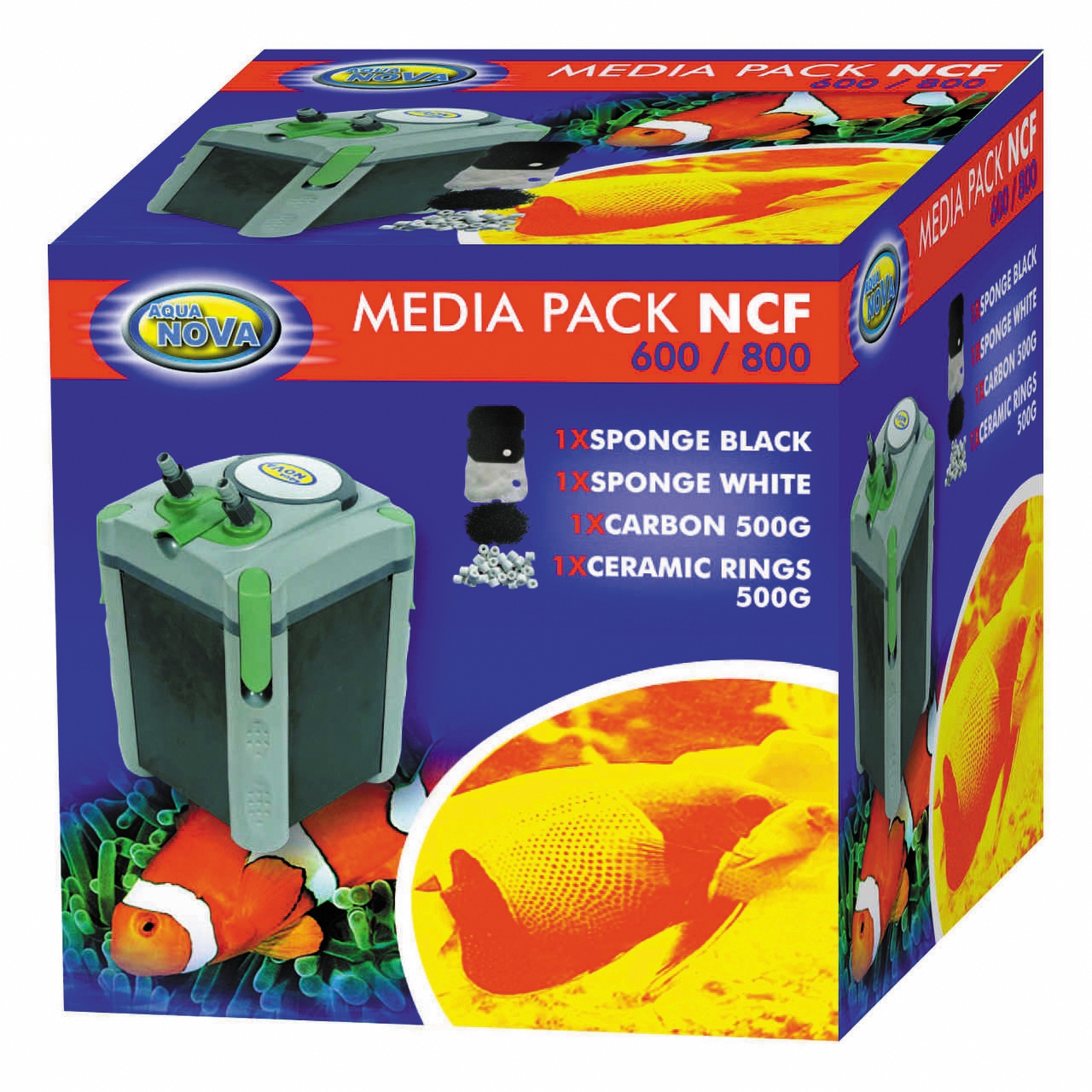 Medienpack für NCF-Außenfilter