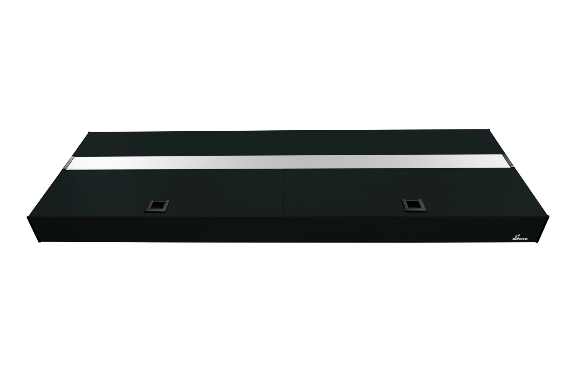 Platino Alu-Abdeckung mit LED Alex White