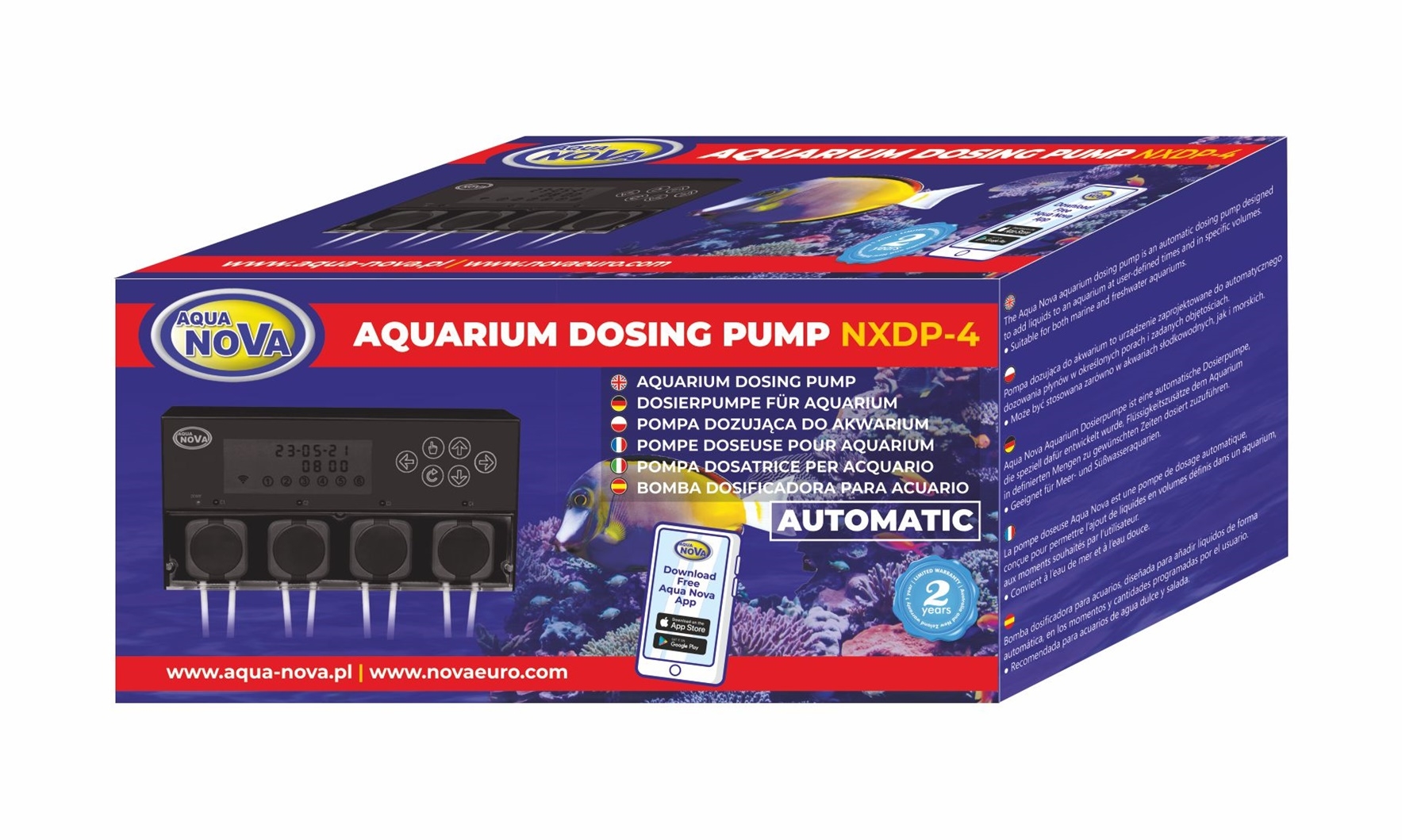 Dosierpumpe mit App-Steuerung