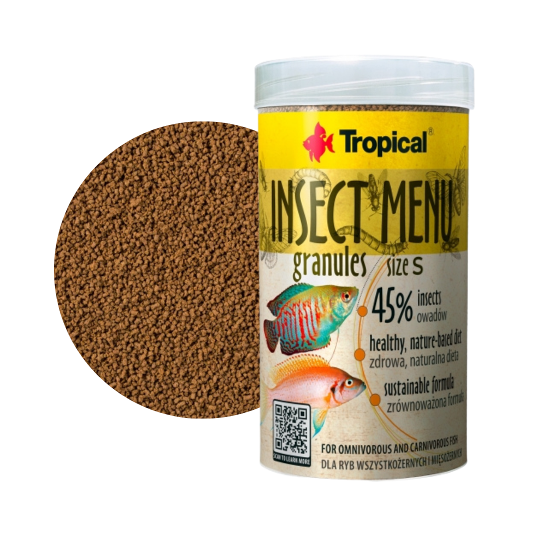 Different Insect Menu Tropical Insect Menu Flakes