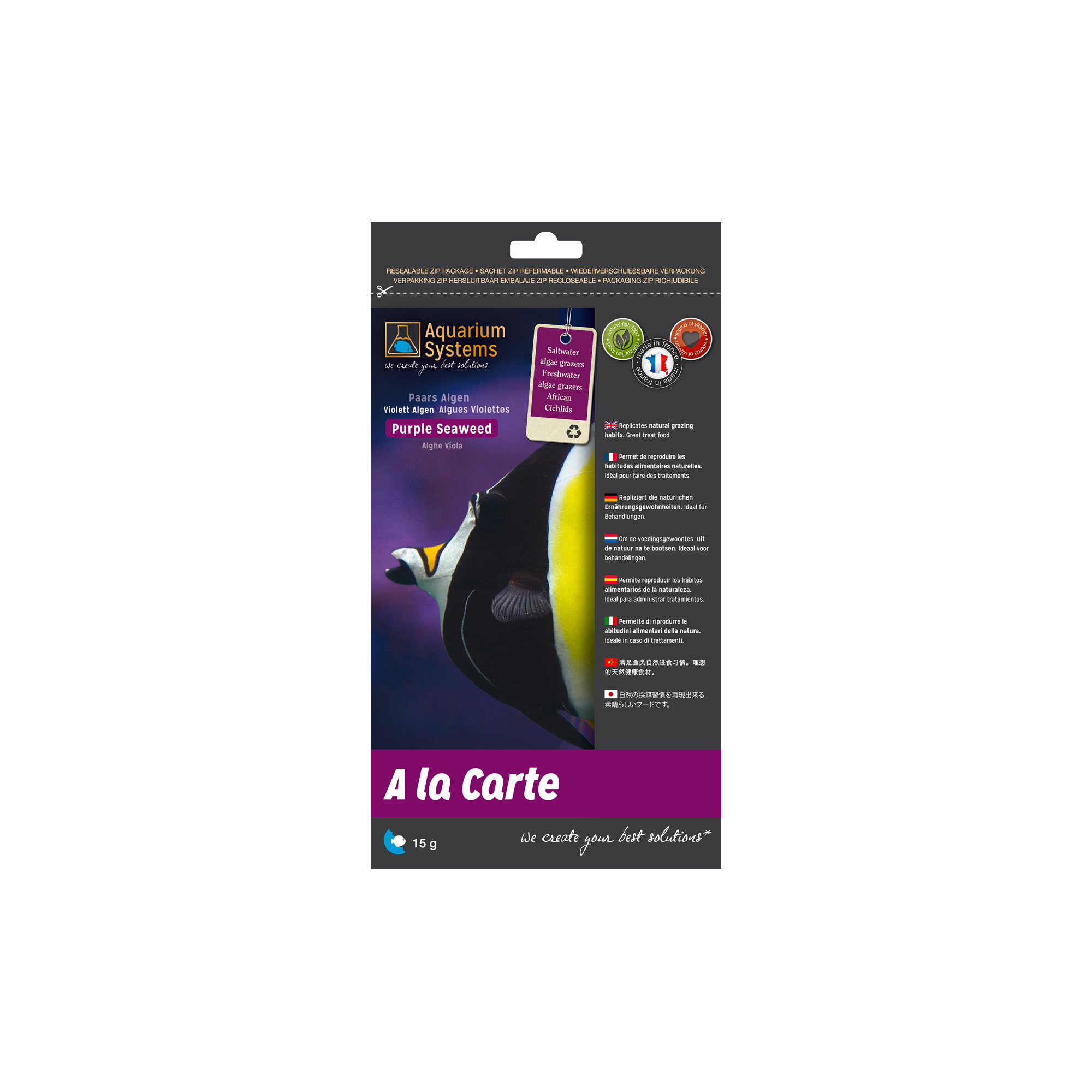 A la Carte Purple Seaweed