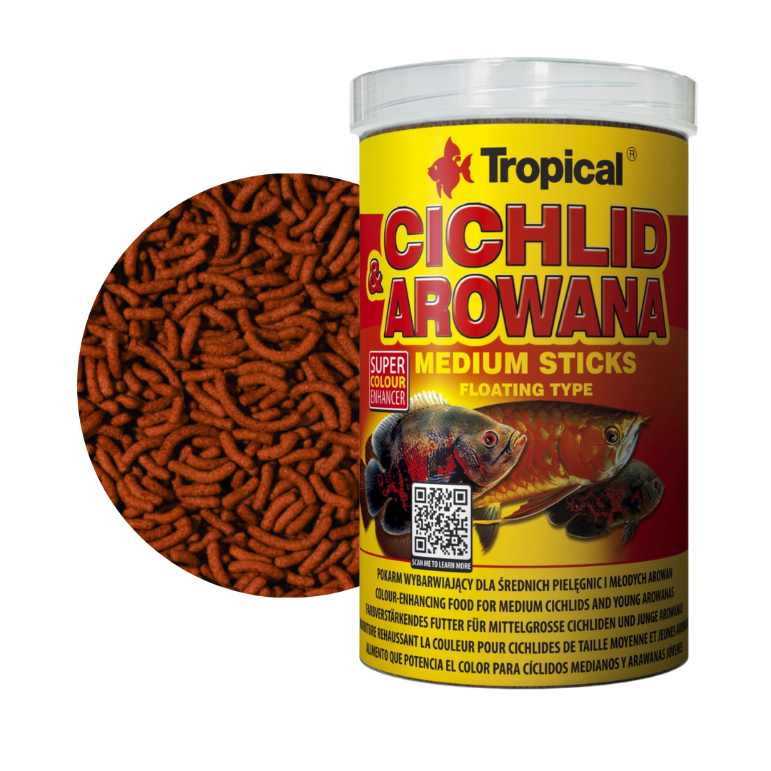 Cichlid & Arowana Medium Sticks
