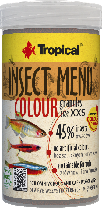 Insect Menu Colour Granules Size XXS